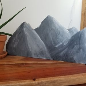 Handmade Mountain Wall Art